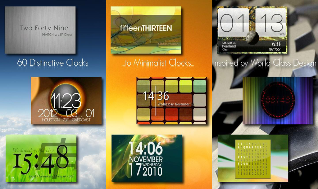 One More Clock Widget Free
