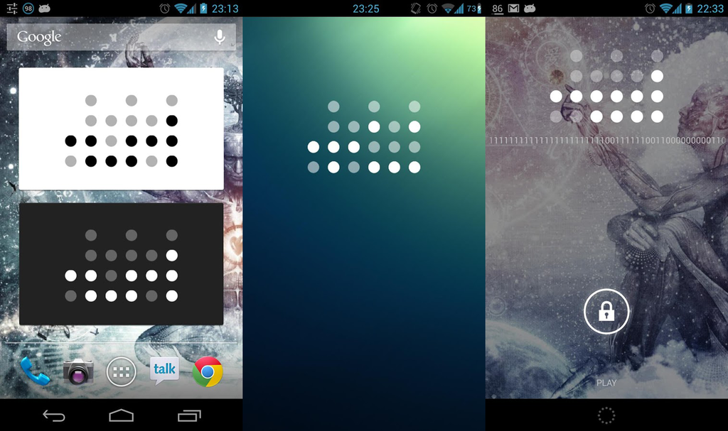 Pretty Binary Clock Widget