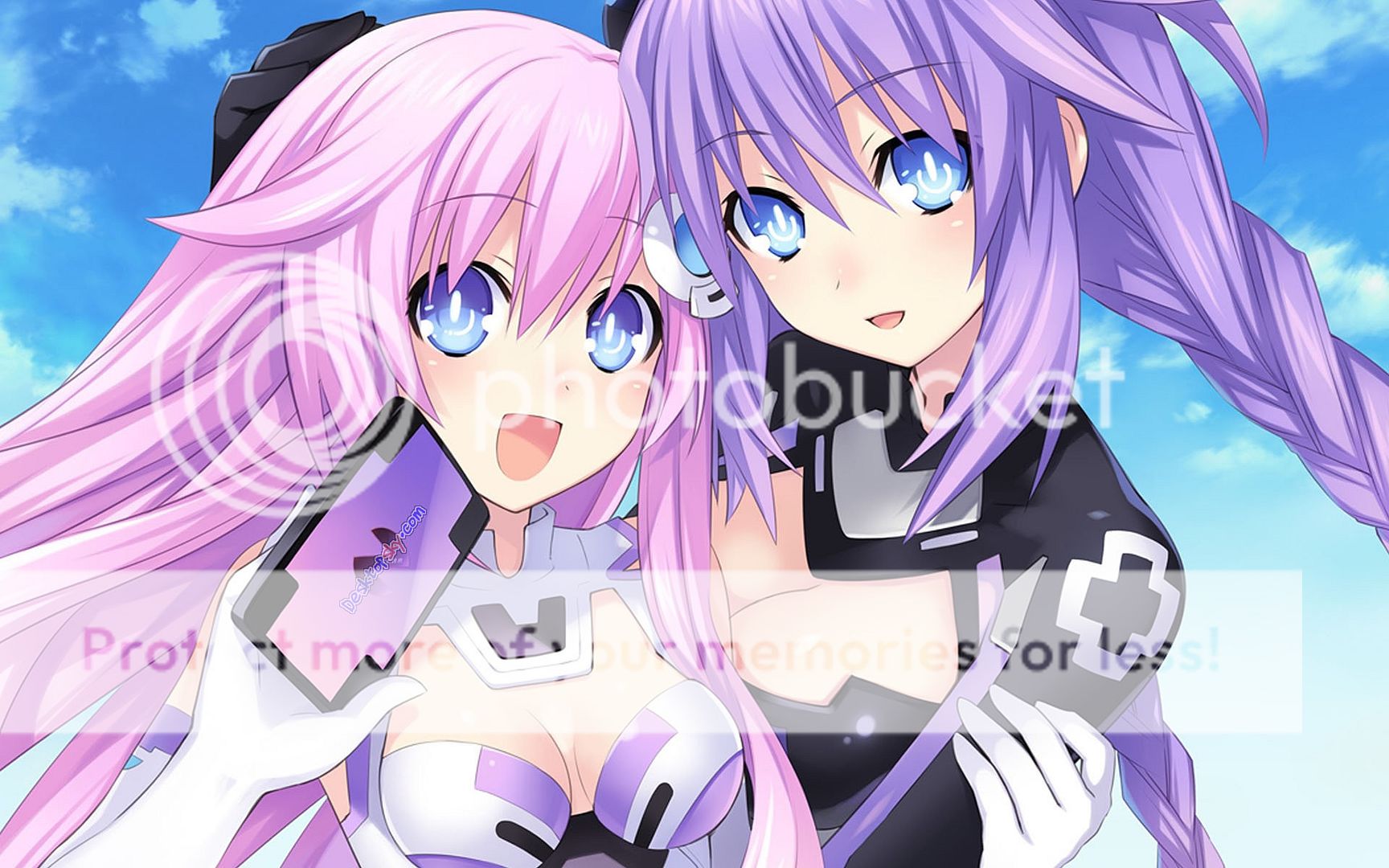 hyperdimension neptunia sexy pillow case cover daki